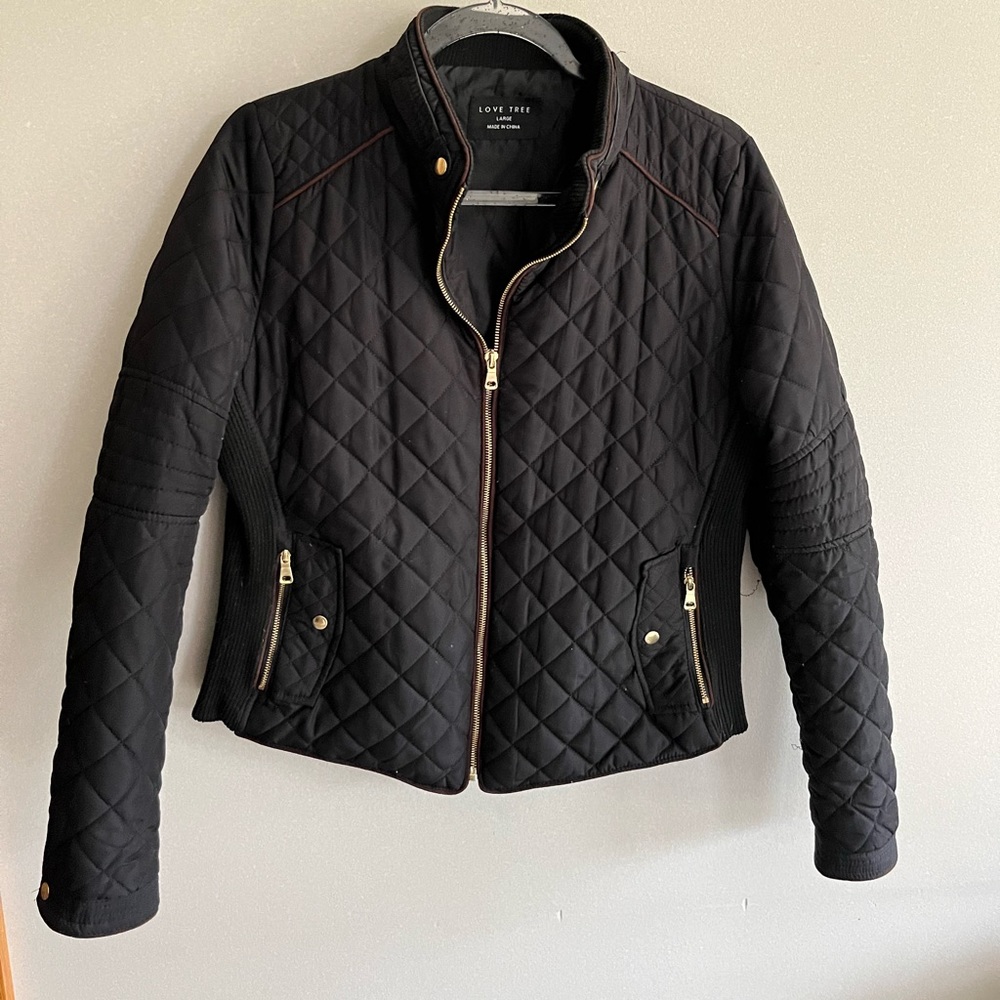 Love Tree Black Jacket